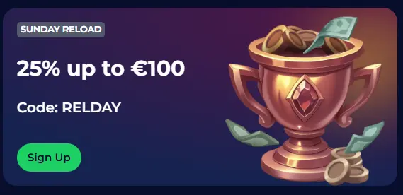 Sunday Reload Nine Win Bonus