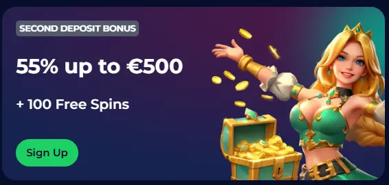 Second Deposit Bonus